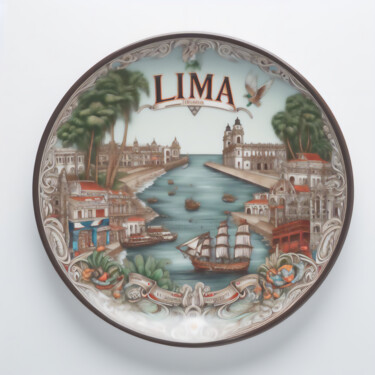 Arte digitale intitolato "LIMA" da Josep Domènech, Opera d'arte originale, Immagine generata dall'IA