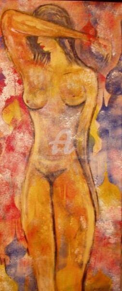 Pintura titulada "Mujer02" por Josep Lluís Benet Vidal, Obra de arte original