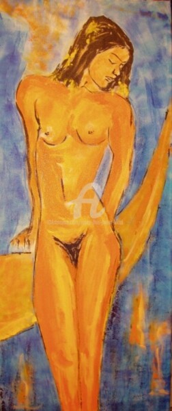 Pintura titulada "Mujer03" por Josep Lluís Benet Vidal, Obra de arte original