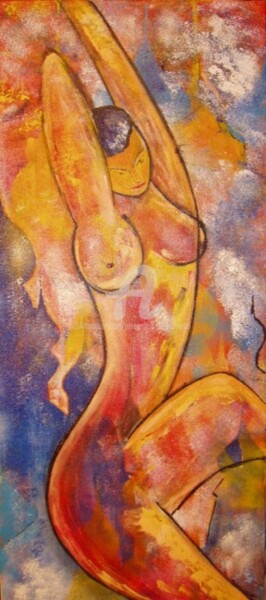 Pintura titulada "Mujer04" por Josep Lluís Benet Vidal, Obra de arte original
