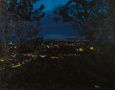 Albada 1 Pintura titulada "Albada 1" por Josep Maria Fontanet Sureda, Obra de arte original, Oleo Montado en Bastidor standard