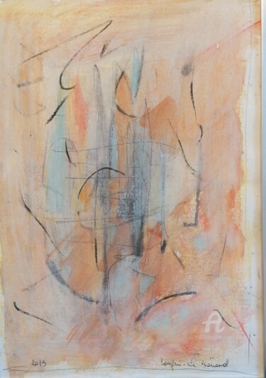 Peinture intitulée "Éternité" par Joséphine De Bouard, Œuvre d'art originale, Pastel