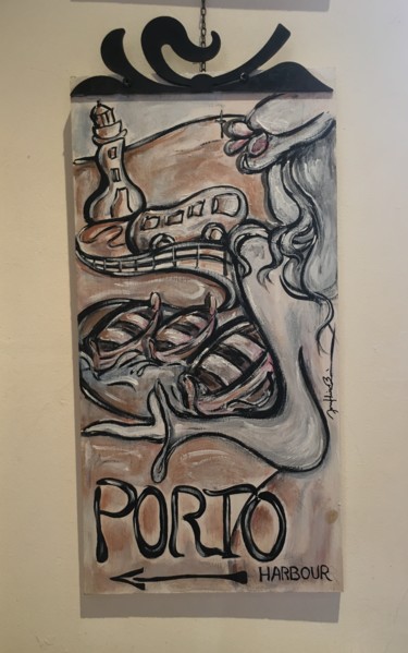Картина под названием "Direction Cefalù PO…" - Josephine Bonì, Подлинное произведение искусства