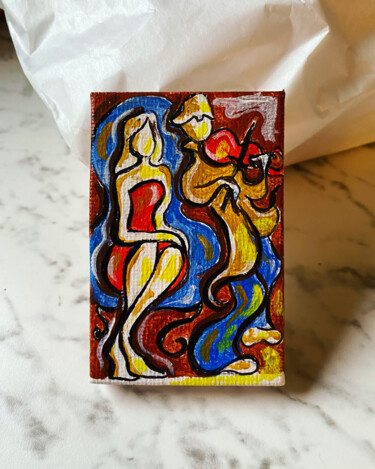 Painting titled "For you" by Josephine Bonì, Original Artwork, Acrylic