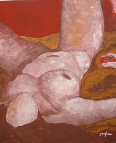 pausa caffè2 Painting titled "pausa caffè2" by Josephine Bonì, Original Artwork