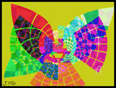 Arte digital titulada "hummingbird" por Joseph Pllo, Obra de arte original, Pintura Digital