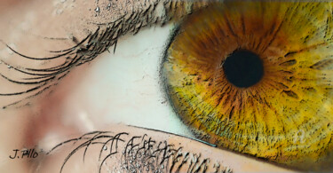 Digital Arts titled "Eye" by Joseph Pllo, Original Artwork, Digital Painting