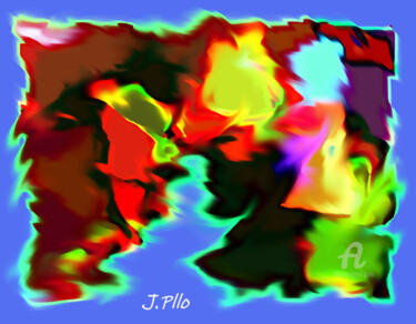 Digital Arts titled "Uki" by Joseph Pllo, Original Artwork, Digital Painting