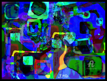 Arte digital titulada "kelaes" por Joseph Pllo, Obra de arte original, Pintura Digital