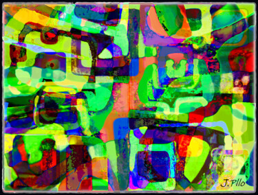 Digital Arts titled "kolono" by Joseph Pllo, Original Artwork, Digital Painting
