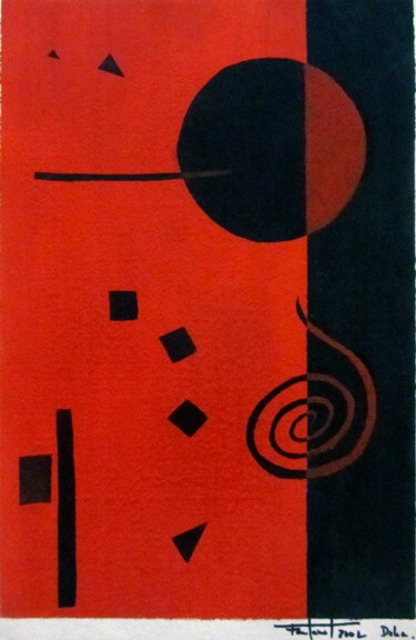 Painting titled "Doha 1" by Josep Maria Fontanet Sureda, Original Artwork, Acrylic