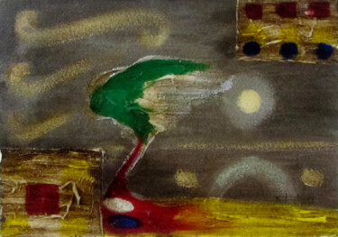 绘画 标题为“Arbre 1” 由Josep Maria Fontanet Sureda, 原创艺术品, 丙烯 安装在木板上