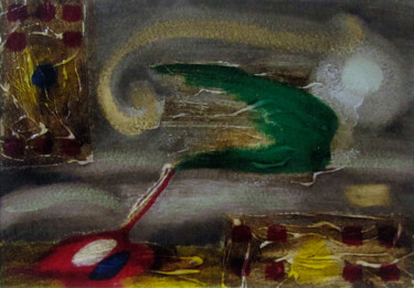Ζωγραφική με τίτλο "Arbre 3" από Josep Maria Fontanet Sureda, Αυθεντικά έργα τέχνης, Ακρυλικό Τοποθετήθηκε στο Ξύλινο πάνελ
