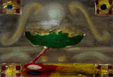 绘画 标题为“Arbre 4” 由Josep Maria Fontanet Sureda, 原创艺术品, 丙烯 安装在木板上