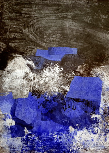 Painting titled "storm" by Josep Obradors, Original Artwork, Acrylic
