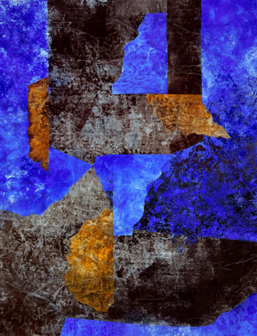 Pintura intitulada "Between two contine…" por Josep Obradors, Obras de arte originais, Acrílico
