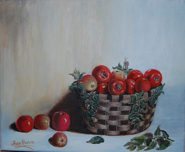 Painting titled "Pábulo" by Ros, Original Artwork, Oil