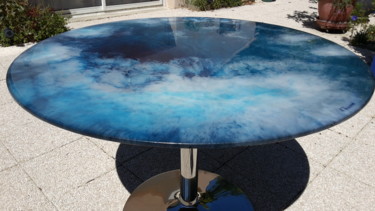 Design intitulée "ciel de table .jpg" par Daniel Magnan, Œuvre d'art originale