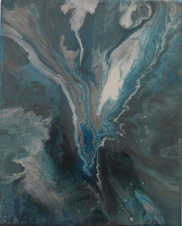 Peinture intitulée "Partage des eaux.jpg" par Daniel Magnan, Œuvre d'art originale