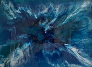 Peinture intitulée "plongée marine.jpg" par Daniel Magnan, Œuvre d'art originale