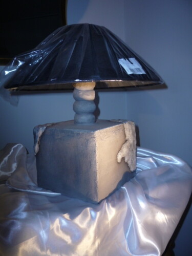 Γλυπτική με τίτλο "lampe de bureau" από Josi Rica, Αυθεντικά έργα τέχνης, Πυλός