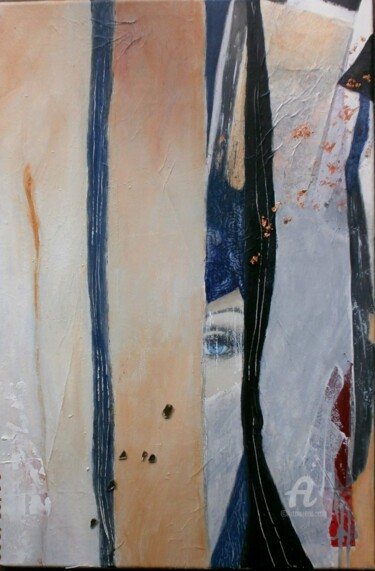 Peinture intitulée "Abstrait 2" par Jo Croiset, Œuvre d'art originale, Acrylique