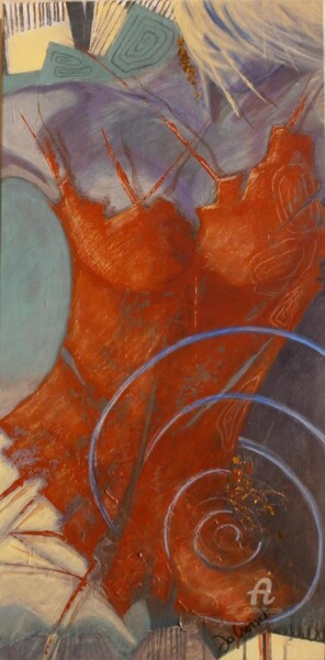 Painting titled "The Last Danse" by Jo Croiset, Original Artwork, Acrylic