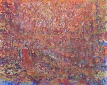 Peinture intitulée "L'Opéra" par Josiane Zarka, Œuvre d'art originale, Huile