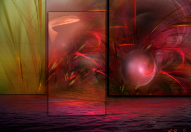 Digital Arts titled "En trois dimensions" by Josiane Chevalier, Original Artwork