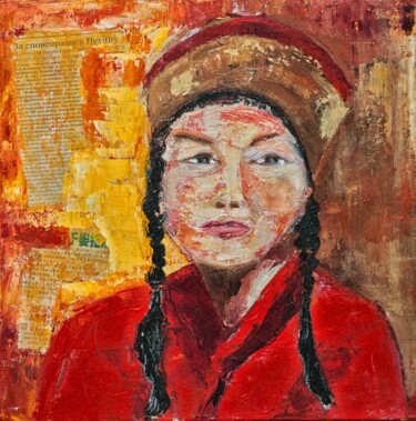 Peinture intitulée "Olga" par Josie Albertus, Œuvre d'art originale