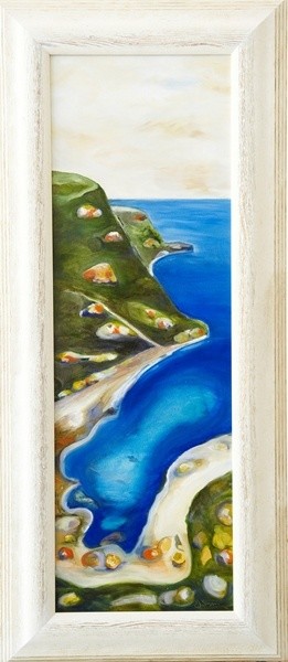 Painting titled "JIMMY NEWELS INLET…" by Jo Simpson, Original Artwork, Oil