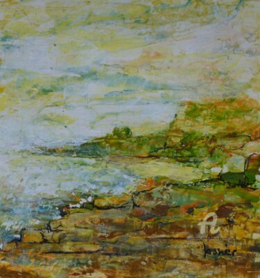 Pittura intitolato "Air,eau et terre." da Patrick Jossier, Opera d'arte originale, Acrilico