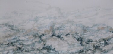 Pintura titulada "Vue panoramique 1" por Patrick Jossier, Obra de arte original, Acrílico