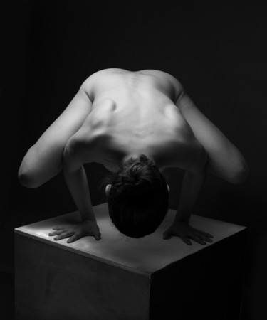 Fotografía titulada "desnudo 3" por Josué Lago, Obra de arte original