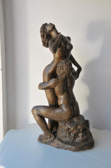 Escultura intitulada "Ardente paixão" por Jota Vieira, Obras de arte originais, Outro