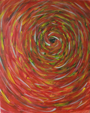 Peinture intitulée "soulstorm" par Pi, Œuvre d'art originale, Acrylique