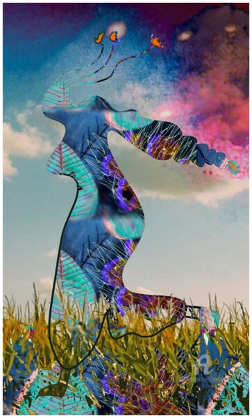 Digital Arts titled "Wo dA mO" by Jourcarmin, Original Artwork, Digital Collage