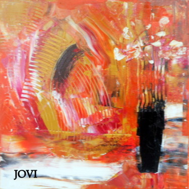 Peinture intitulée "Abstrait 1" par Viviane Joanchicoy Jovi, Œuvre d'art originale, Acrylique