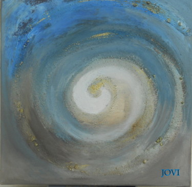 Malerei mit dem Titel "galaxie" von Viviane Joanchicoy Jovi, Original-Kunstwerk, Acryl