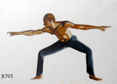 Pintura titulada "danseur" por Viviane Joanchicoy Jovi, Obra de arte original, Acrílico