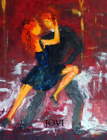 Peinture intitulée "tango" par Viviane Joanchicoy Jovi, Œuvre d'art originale, Acrylique