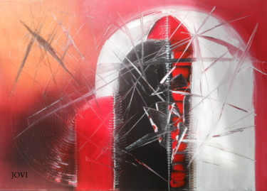Peinture intitulée "ouvertures" par Viviane Joanchicoy Jovi, Œuvre d'art originale, Huile