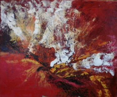 Painting titled "vesuve.jpg" by Viviane Joanchicoy Jovi, Original Artwork, Oil