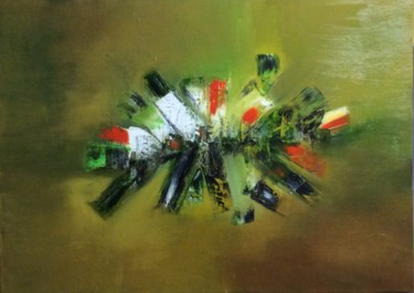Peinture intitulée "Légende d'automne.j…" par Viviane Joanchicoy Jovi, Œuvre d'art originale, Huile