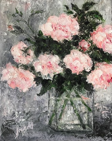 Painting titled "ROSES Roses" by Joy Jourdet, Original Artwork, Oil