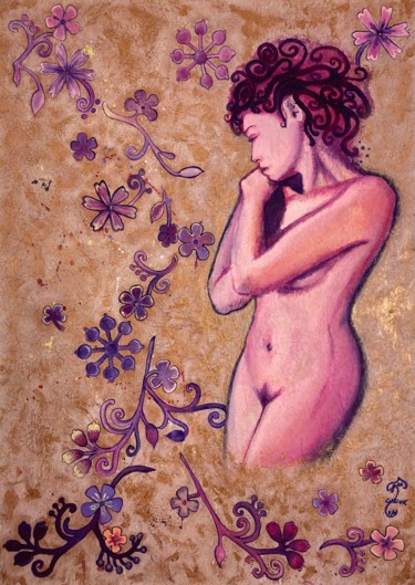 Painting titled "Dulcería" by Joyce Ayline, Original Artwork, Acrylic