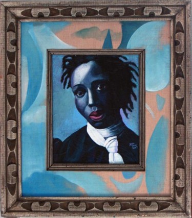 Painting titled "BlackGirl is Beauti…" by Joyce Owens, Original Artwork