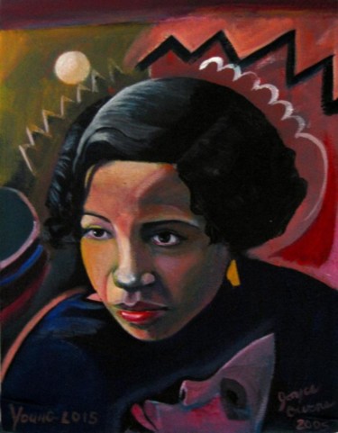 Painting titled "Lois Jones" by Joyce Owens, Original Artwork