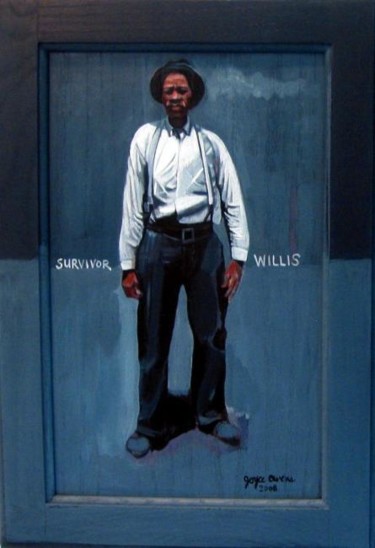 Painting titled "Survivor Spirit Wil…" by Joyce Owens, Original Artwork