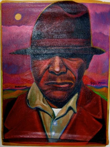 Painting titled "Survivor Spirit: Ma…" by Joyce Owens, Original Artwork